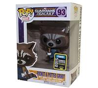 Funko 5340 - Gardiens de la Galaxie, Pop Vinyl Figure 93 Rocket Raccoon with Baby Groot