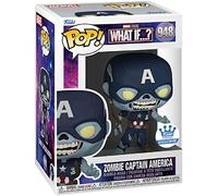 Funko 58254 Pop ! Marvel : What If - Zombie Captain America Exclusive #948