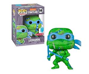 Funko 59891 Pop! Artist Series: Teenage Mutant Ninja Turtles - Leonardo (Special Edition in Hard Stack) #56
