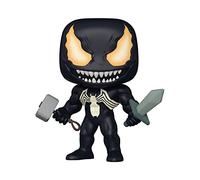Funko 68247 Pop! Marvel : Venom - Venin avec Mjolnir et épée exclusive #1141