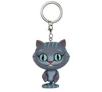 Funko - 7595-PDQ - Pocket Pop! - Porte-clés - Disney - Alice T/T Looking Glass - Chessur