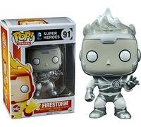 Funko - 91 - Pop - DC Comics - White Lantern Firestorm Gitd - Edition Limitée