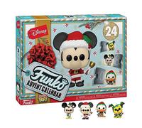 Funko Advent Calendar: Classic Disney - Mickey Mouse - Calendrier de L'avent - 24 Jours de Surprise - Mini-Figurine en Vinyle à Collectionners - Boîte Mystère - Idée de Cadeau - Vacances de Noël