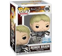 Funko Attack on Titan Final Season Reiner Braun Figurine en vinyle exclusive 1996 avec protection anti-pop