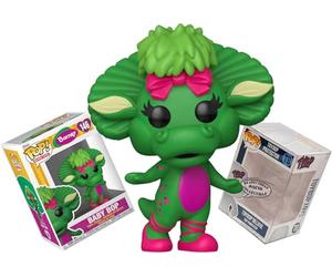 Funko Baby Bop Figurine TV en vinyle avec nœud et protection anti-pop Motif Barney Retro Toys Pop Coffret cadeau inclus dans une boîte de protection ToyBop Résistant aux UV et aux rayures