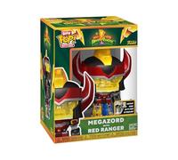 Funko Bitty Bots: Power Rangers - Megazord with Red Ranger - Bitty Pop - Power Rangers TV - 0.9 inch & 4.85 inch - Collectable - Gift Idea - Display Stand