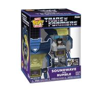 Funko Figurine Bitty Bots Transformers Soundwave avec Rumble – 0,9 in (2,2 cm) et 4,85 in