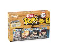 Funko – Bitty Pop! pack de 4 Demon Slayer : Inosuke, Rengoku, Genya + Mystère – Modèles variables