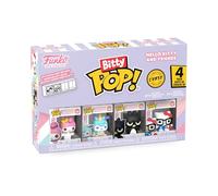 Funko Bitty Pop! Pack de 4 Sanrio My Melody Pochacco Badtz-Maru – Mini-figurines 2,2 cm