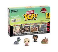 Funko Bitty Pop! 4 Pack: Jurassic Park - Ellie Sattler, Ian Malcolm, Triceratops, Brachiosaurus - 1 in 6 Chance of Receiving The Rare Chase Variant - Styles May Vary - 0,9 Pouce (2,2 cm)