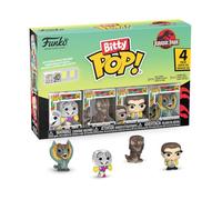 Funko Bitty Pop! 4 Pack: Jurassic Park - Mr DNA, Dilophosaurus (Fossil), Dennis Nedry, Dilophosaurus - 1 in 6 Chance of Receiving The Rare Chase Variant - Styles May Vary - 0,9 Pouce (2,2 cm)