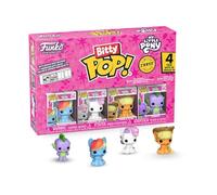 Funko – Bitty Pop! 4 Pack My Little Pony Rainbow Dash Applejack – Mini-figurines vinyle 2,2 cm