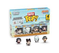 Funko Bitty Pop! 4 Pack: Naruto Shippuden - Tenten (1 in 6 Chase Chance) | Goodies Officiels - Mini Figurines 2,2 cm avec Présentoir - Déco Gâteau, Pochette Surprise et Petit Cadeau de Noël