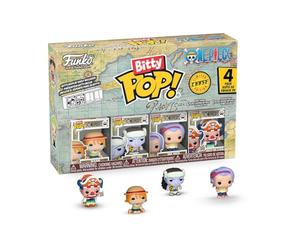Funko Bitty Pop! 4 Pack: One Piece - Nami, Arlong, Nojiko, Mystery Mini Figure - 1 in 6 Chance of Receiving The Rare Chase Variant - Styles May Vary - 0,9 Pouce (2,2 cm) De Collection - Idée Cadeau