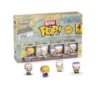 Funko Bitty Pop! 4 Pack: One Piece - Sanji, Zeff, Krieg, Mystery Mini Figure - 1 in 6 Chance of Receiving The Rare Chase Variant - Styles May Vary - 0,9 Pouce (2,2 cm) De Collection - Idée Cadeau