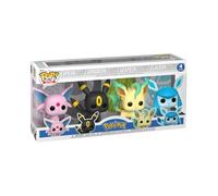 Funko Bitty POP! 4 Pack: Pokemon - Espeon, Umbreon, Leafeon, Glaceon | Goodies Officiels - Figurine Vinyle à Collectionner et Déco Étagère - Idée Cadeau Anniversaire pour Fans et Collectionneurs