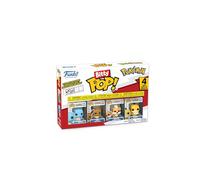 Funko Bitty Pop! 4 Pack: Pokemon - Squirtle, Eevee, Growlithe, Psyduck - 0,9 Pouce (2,2 cm) De Collection - Étagère d’Exposition empilable Incluse - Idée Cadeau - pour Sacs de fête - Produit Officiel