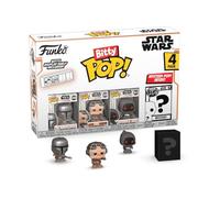 Funko – Pack 4 Figurines Bitty Pop – Le Mandalorien, Kuiil, Offworld Jawa & Mystère
