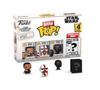 Funko Bitty Pop! 4 Pack: Star Wars - The Mandalorian - Moff Gideon, Incinerator Stormtrooper, Dark Trooper, Mystery Mini Figure - Styles May Vary - 0,9 Pouce (2,2 cm) De Collection - Idée Cadeau