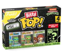 Figurine Bitty Pop! - Tortues Ninja - Pack De 4 Assortiment