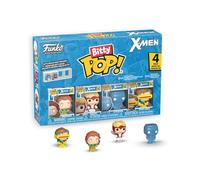 Funko - Bitty Pop Pack 4 X-Men Jean Grey - Figurines vinyle 2,2 cm - 1 chance sur 6 Chase