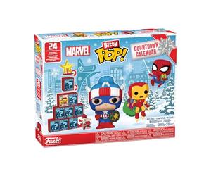 Funko Bitty Pop! Advent Calendar: Marvel Comics - 24 Days | Goodies Officiels Films - Jouet à Collectionner - Idée Cadeau Anniversaire pour Fans et Collectionneurs