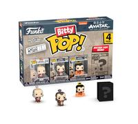 Funko Bitty Pop! Avatar: TLA - Iroh 4PK - Iroh, Admiral Zhao, Firelord Ozai et Une Mini-Figurine Mystère en Surprise - 2.2 Cm - Avatar: The Last Airbender - Le Dernier Maître de L'air Fans