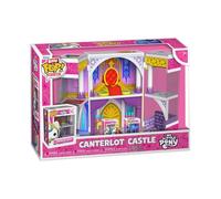 Funko Bitty Pop! Bitty Boxes: My Little Pony - Canterlot Castle Playset avec 2-0,9 Pouce (2,2 Cm) minuscules Mini Figurines - My Little Pony TV - Vitrine D'exposition de Collection - Idée Cadeau
