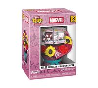 Funko Bitty Pop! Bouquet: Marvel Comics - Valentines- Miles Morales & Ghost Spider - Figurine en Vinyle de Collection - Idée Cadeau - Produit Officiel - Jouets pour Enfants et Adultes