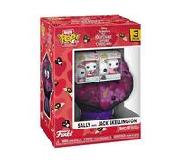 Funko Bitty Pop! Bouquet: The Nightmare Before Christmas - Valentines- Jack & Sally - Figurine en Vinyle de Collection - Idée Cadeau - Produit Officiel - Jouets pour Enfants et Adultes