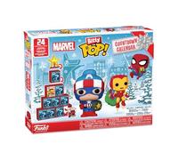 Funko Bitty Pop! Countdown Calendar: Marvel Comics- Calendrier de L'avent - 24 Jours de Surprise - Mini-Figurine en Vinyle à Collectionners