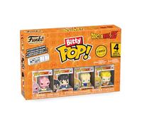 Funko Bitty Pop! DBZ - Goku & Nimbus 4PK - Gohan, Raditz, Piccolo et Une Mini-Figurine Mystère en Surprise - 2.2 Cm - Dragon Ball Z Collectionnable - Étagère Empilable Incluse Fans