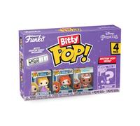 Funko Bitty Pop! Disney Princess - Rapunzel, Merida, Moana et Une Mini-Figurine Mystère en Surprise - 2.2 Cm Collectionnable - Étagère Empilable Incluse - Idée de Cadeau - Décoration de Gâteaux