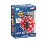 Funko Bitty Pop! Display: Spider-Man Web with Spider-Woman and Spider-Punk - Figurine en Vinyle de Collection - Idée Cadeau - Produit Officiel - Jouets pour Enfants et Adultes