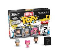 Funko Bitty Pop! Friends - Monica As Catwoman 4PK - Monica Geller™ (Halloween Costume), Ross Geller™ (Halloween Costume), Chandler Bing™ (Halloween Costume) et une Mini-figurine Mystère en Surprise