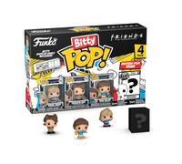 Funko Bitty Pop! Friends - 80's Rachel 4PK - Rachel Green™ (80’s Hair), Chandler Bing™ (80’s Hair), Ross Geller™ (80’s Hair) et Une Mini-Figurine Mystère en Surprise - 2.2 Cm Collectionnable