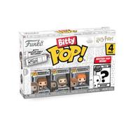 Funko Bitty Pop! Harry Potter - Hermione Granger™, Rubeus Hagrid™, Ron Weasley™ et Une Mini-Figurine Mystère en Surprise - 2.2 Cm Collectionnable - Étagère Empilable Incluse - Idée de Cadeau