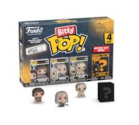 Funko Bitty Pop! Lord of The Rings - Frodo 4PK et Une Mini-Figurine Mystère en Surprise - 2.2 Cm Collectionnable - Étagère Empilable Incluse - Idée de pour Sac Surprise de Fête