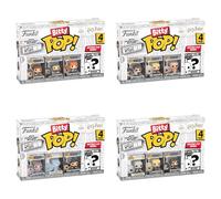 Funko Bitty Pop! Lot de 4 figurines Harry Potter avec 16 mini figurines avec personnages de Poudlard et figurines mystères