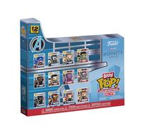 Funko Bitty Pop! Marvel: Infinity Saga - 12 Piece Multipack | Goodies Officiels Superheroes - Jouet à Collectionner - Idée Cadeau Anniversaire pour Fans et Collectionneurs