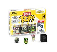 Funko – Bitty Pop! Minions Frankenbob 4PK – 2,2 cm – Étagère empilable incluse