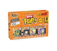 Funko Bitty Pop! Pack de 4: Dragon Ball Z - DBZ - Cell (première Forme), Android 17, Android 18 et Une Mini-Figurine mystère - 2,2 cm - Étagère d'exposition empilable Incluse