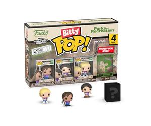 Funko Bitty Pop ! Parks & Recreation - Bitty Pop ! Ann (Déesse), Bitty Pop ! Leslie (Déesse), Bitty Pop ! April (Déesse), et Une Figurine Bitty Pop ! mystère - 0,9 Pouce (2,2 cm) à Collectionner