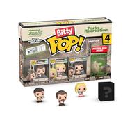 Funko Bitty Pop ! Parks & Recreation - Ron Swanson, Leslie Knope, Andy Dwyer, et Une Figurine Bitty Pop ! Mystère - 0,9 Pouce (2,2 cm) à Collectionner - Idée Cadeau