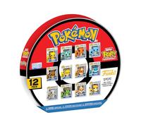 Funko – Mini-figurines Bitty Pop! Pokemon – Lot de 12 (2,2 cm) Pikachu, Eveee, Charmander, Squirtle