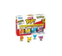 Funko Bitty Pop! Pokemon - 4 Pack - Various Characters et Une Mini-Figurine Mystère en Surprise - 2.2 Cm Collectionnable - Idée de Cadeau