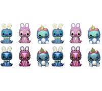 Funko Bitty Pop! Singles : Lilo & Stitch Eggs - 1 sur 6 à Collectionner - Styles variés - Idée Cadeau - Sacs de fête - Décoration de gâteau - 2,2 cm - Figurine à Collectionner (Lot de 2)