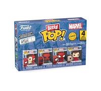Funko - Marvel - Pack 4 figurines Bitty POP! Spider-Man Series 4 2 cm