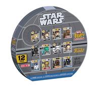 Funko Bitty Pop! Star Wars: A New Hope - 12pc Multipack - 2.2 CmCollectionnable - Étagère Empilable Incluse - Idée de pour Sac Surprise de Fête - Décoration de Gâteaux