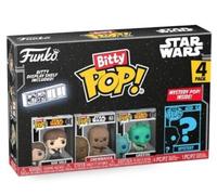 Funko Bitty Pop Star Wars Han Solo 4Pk Bitty Display Case Inclus 0,75" Figurine